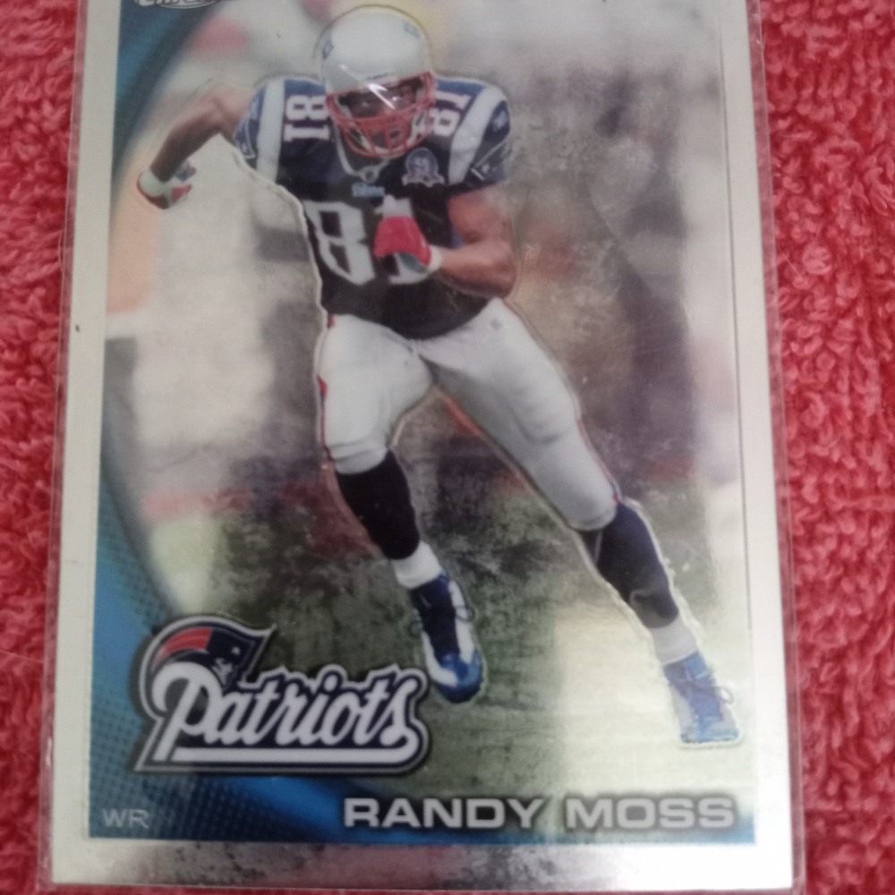 Topps Patriots Trading Card - Blue and Red